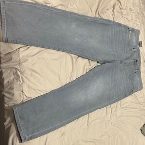 Diesel Men's Light Gray Straight Jeans